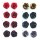Shoe Clips (1 pair) - DEEP METALLIC